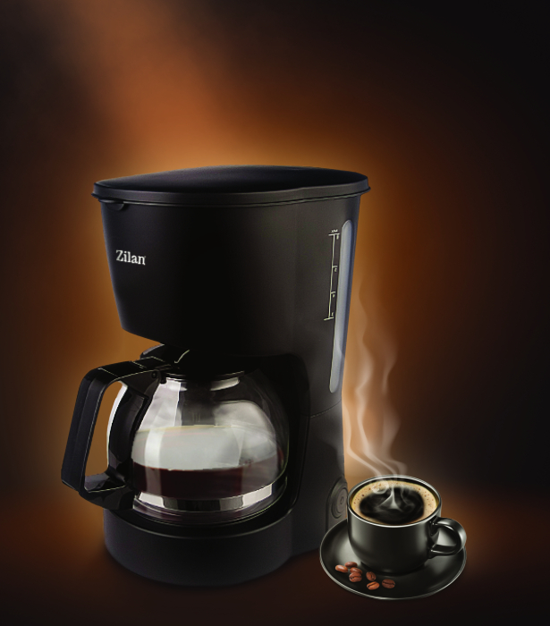 Filtru Cafea Floria ZLN7887, Putere 600W, Capacitate cana 0.6 L, plita pentru pastrarea calda a cafelei [5]
