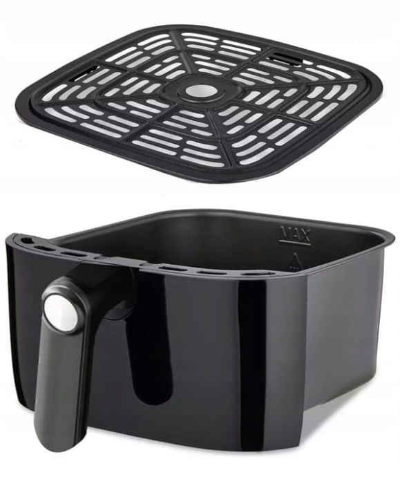 Friteuza cu aer cald Floria ZLN8009 Negru, putere 1360W, Capacitate 6 Litri, temperatura reglabila [6]