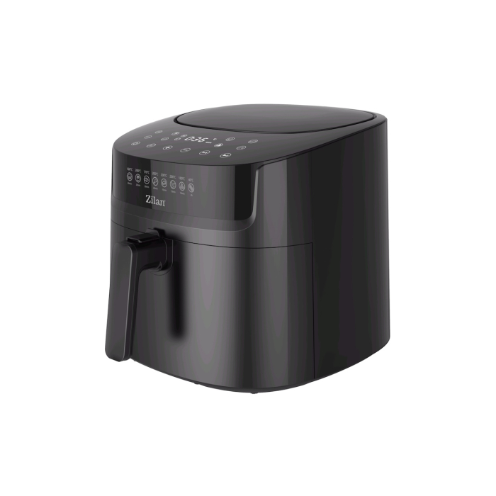 Friteuza cu aer cald Zilan ZLN7999 Negru, putere 1800 W, ecran digital, panou cu comenzi tactile [8]