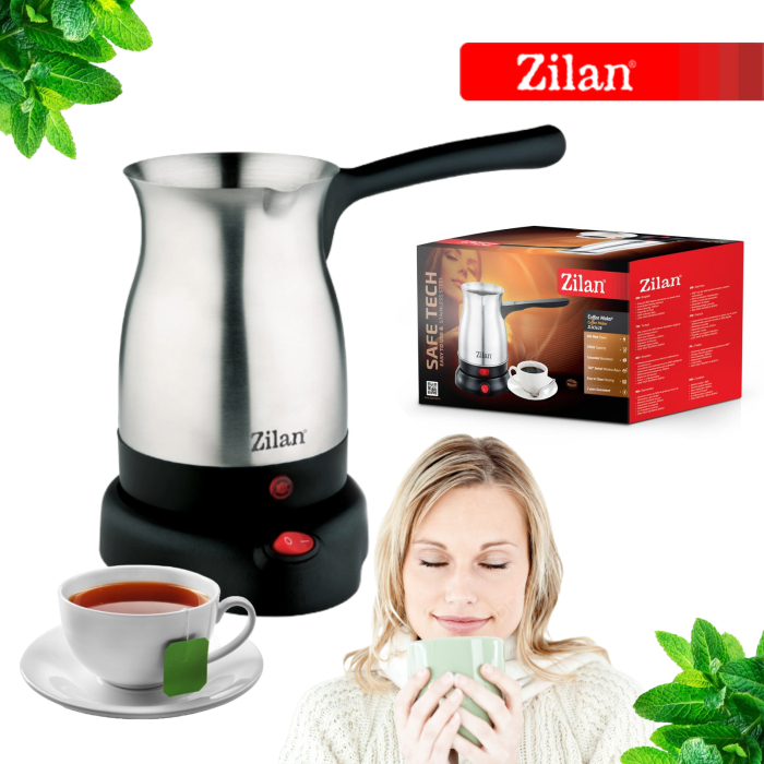 Ibric electric pentru cafea Zilan ZLN3628, Putere 800W, Capacitate 6 cesti [5]