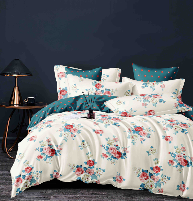 Lenjerie pat dublu, 6 Piese, Finet Premium [1]