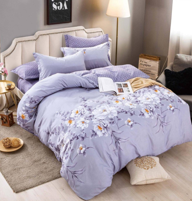 Lenjerie pat dublu, 6 Piese, Finet Premium [1]