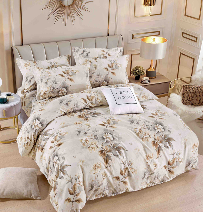 Lenjerie pat dublu, 6 Piese, Finet Premium [1]