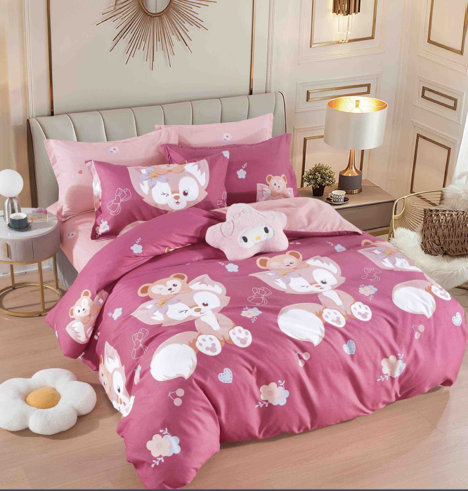 Lenjerie pat dublu, 6 Piese, Finet Premium [1]
