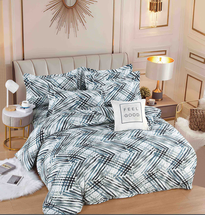 Lenjerie pat dublu, 6 Piese, Finet Premium [1]