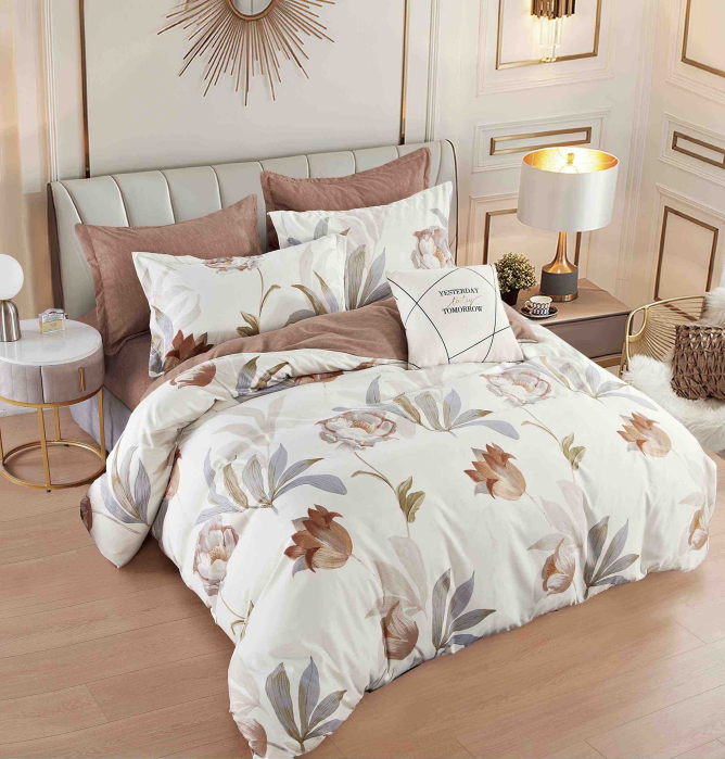 Lenjerie pat dublu, 6 Piese, Finet Premium [1]
