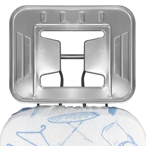 Masa de calcat ZILAN ZLN7666, suprafata de lucru 110x33 cm, blat plasa metalica, suport pentru fierul de calcat [7]