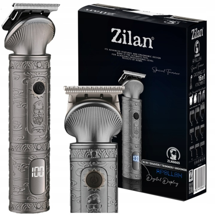Masina de tuns Zilan ZLN8665 cu 6 capete, 8 nivele de taiere, capete rezistente la spalare [14]