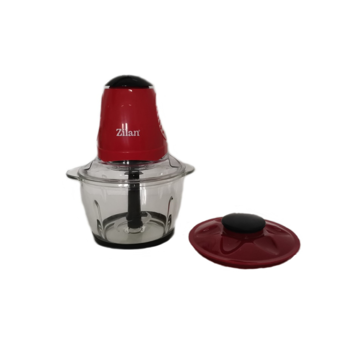Mini tocator Zilan ZLN5619 Rosu, putere 200W, capacitate 1L, vas din sticla [3]