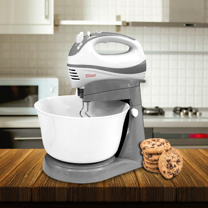 Mixer cu Bol capacitate mare 3.5litri ZILAN ZLN8419, putere 300W, functie turbo [5]