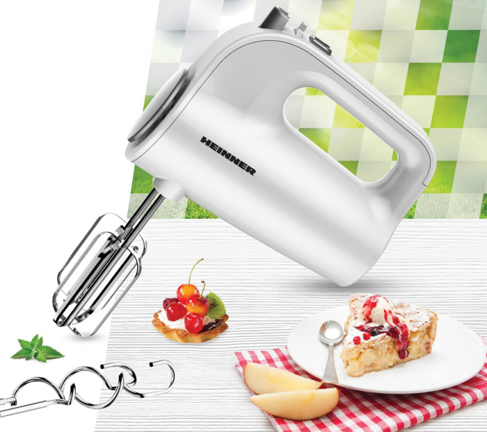 Mixer de mana Heinner White Lily 300 HM-300WH, 300W [3]