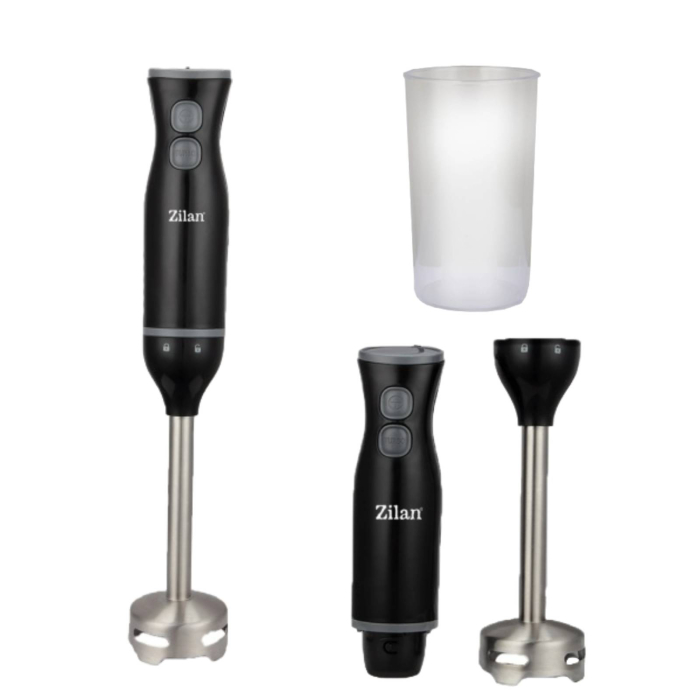 Mixer vertical Zilan ZLN5237 Negru, pahar gradabil inclus, putere 250W, doua viteze [1]