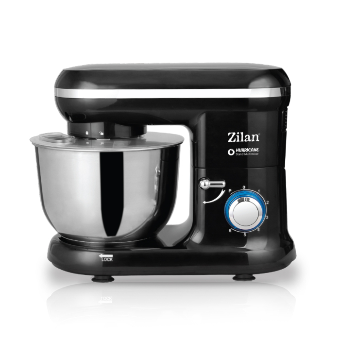 Multi-mixer Hurricane Zilan ZLN3185,negru 6 trepte + puls, 4.5L., 1000W,  [4]