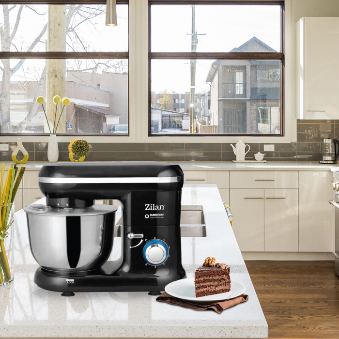 Multi-mixer Hurricane Zilan ZLN3185,negru 6 trepte + puls, 4.5L., 1000W,  [3]