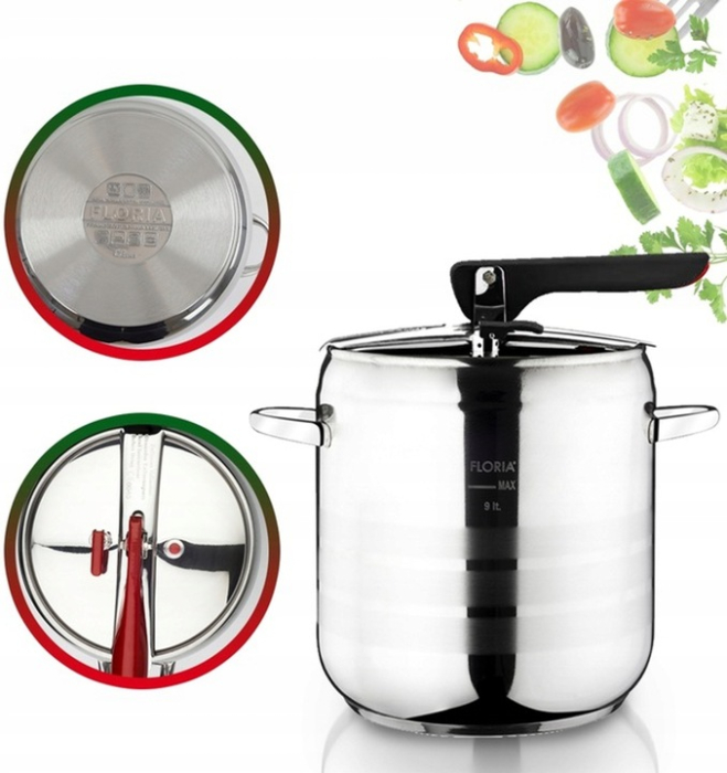 Oala sub presiune inox FLORIA ZLN4627, Capacitate 5L [6]
