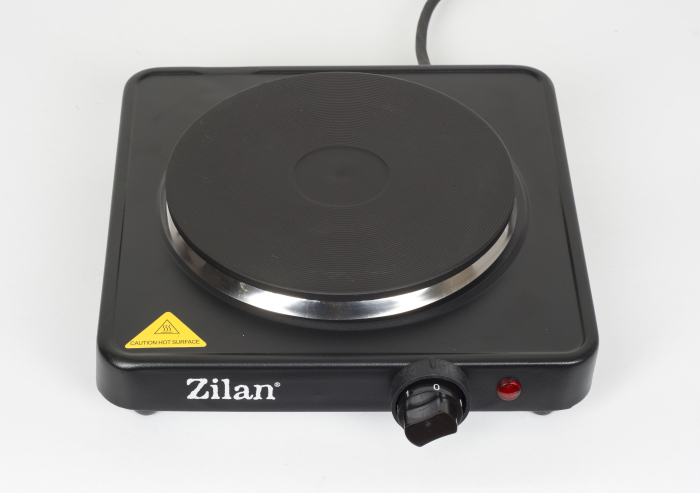 Plita electrica Zilan ZLN2174, 1500W, 1 arzator, 5 trepte de putere, 26 x 26 x 9.5 cm [4]