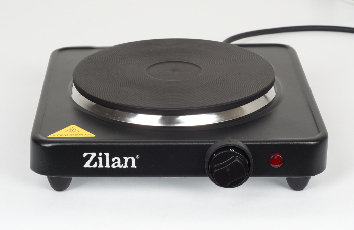 Plita electrica Zilan ZLN2174, 1500W, 1 arzator, 5 trepte de putere, 26 x 26 x 9.5 cm [3]