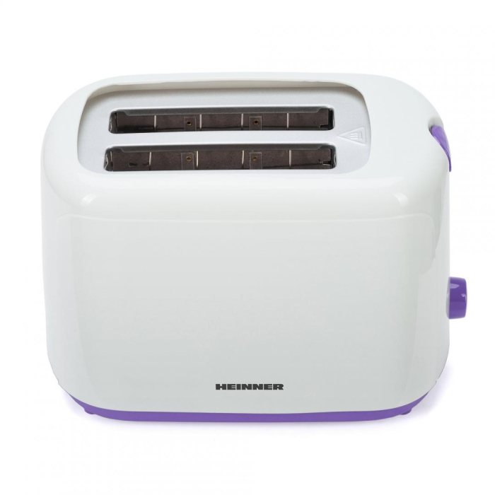 Prajitor de paine Heinner TP-750UV, 750W, 6 nivele de rumenire, 3 functii, control variabil al temperaturii, oprire automata, violet [3]