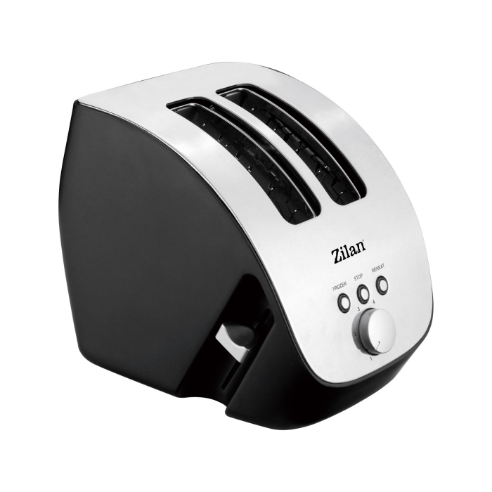 Prajitor de Paine ZILAN ZLN2690,negru/inox 1000W, 6 nivele de rumenire [1]