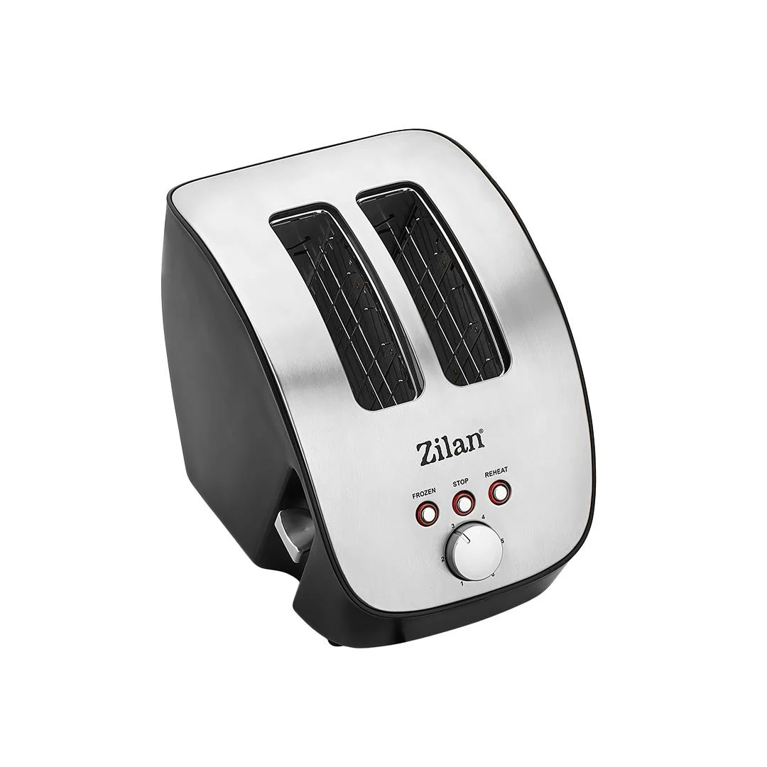 Prajitor de Paine ZILAN ZLN2690,negru/inox 1000W, 6 nivele de rumenire [1]