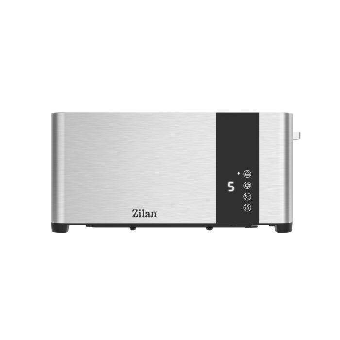 Prajitor de paine Zilan ZLN6234 Argintiun, ecran digital si tactil, putere 1400W, inox [1]