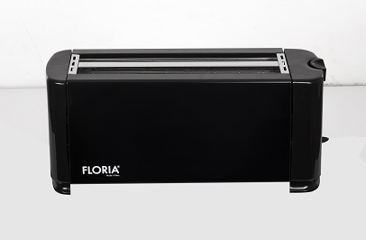 Prajitor paine dublu FLORIA ZLN2706, Negru Putere 1300W, 2 fante, 4 felii, [3]