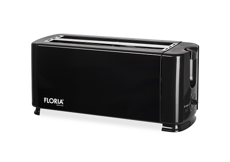 Prajitor paine dublu FLORIA ZLN2706, Negru Putere 1300W, 2 fante, 4 felii, [1]