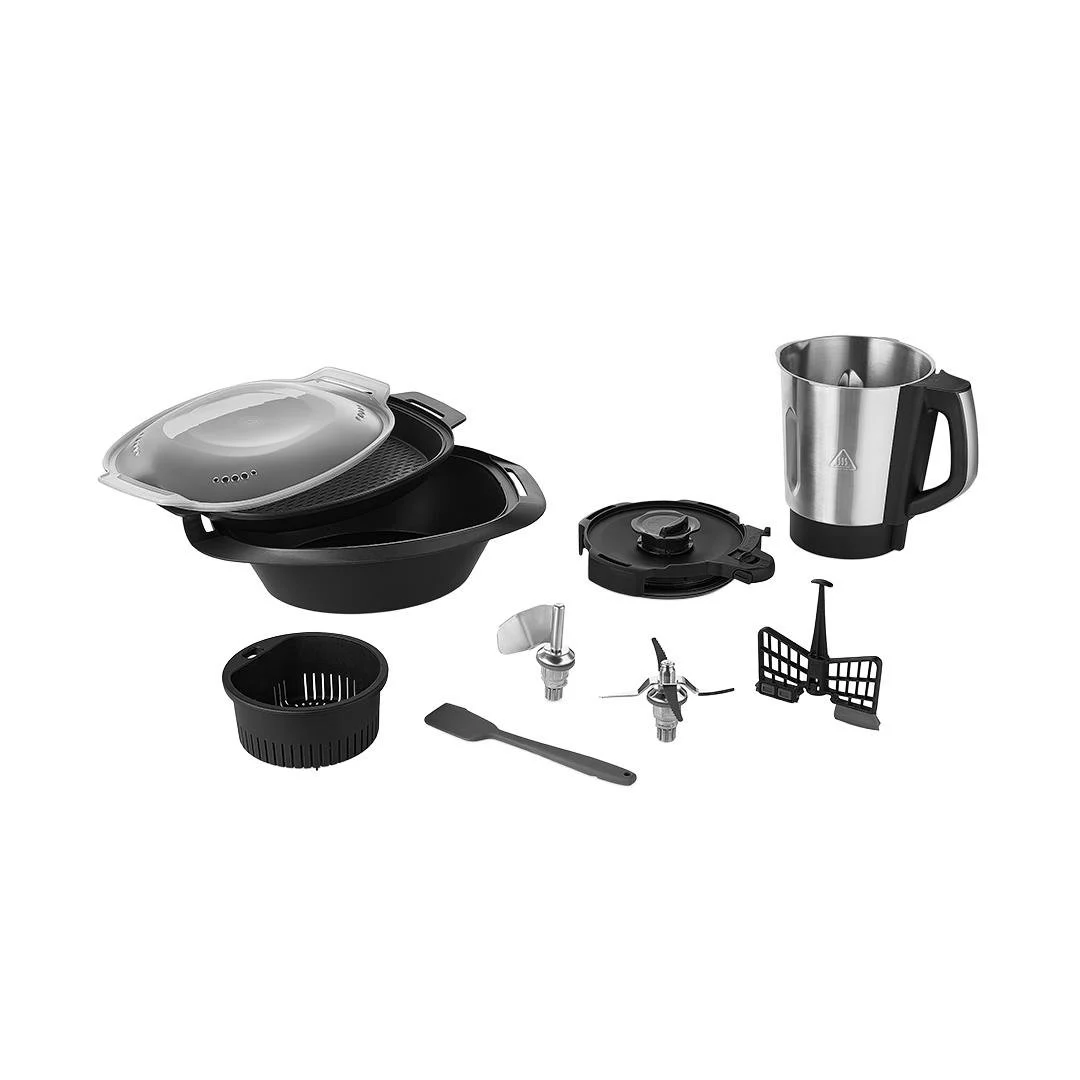 Robot de bucatarie Zilan ZLN9334 ONYX multifunctional Thermorobot, 1700W, Capacitate 3.3L, 30 de functii, Afisaj digital LED, aplicatie mobil [3]