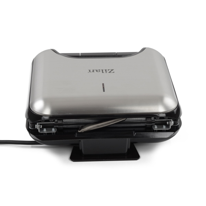 Sandwich-Maker 3 in 1 Zilan ZLN4704 Gri, putere 800W, sistem de inchidere [4]