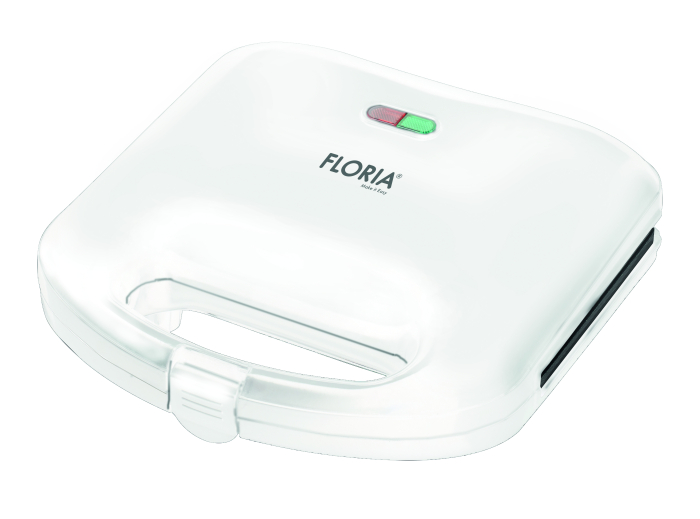 Sandwich-maker Floria ZLN4305, Alb, 750 W, Placi antiaderente model triunghi [1]