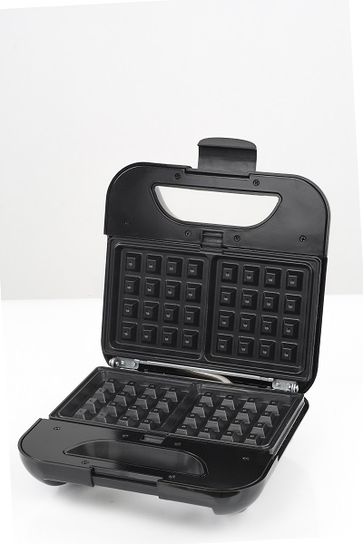 Sandwich-maker ZILAN 5 in 1 ZLN3932, Negru/Inox 800 W, 5 tipuri de placi grill, triunghi, sandwich, waffle, nuci, [10]