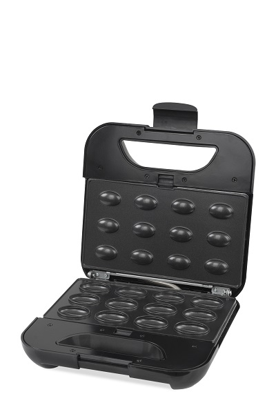 Sandwich-maker ZILAN 5 in 1 ZLN3932, Negru/Inox 800 W, 5 tipuri de placi grill, triunghi, sandwich, waffle, nuci, [12]