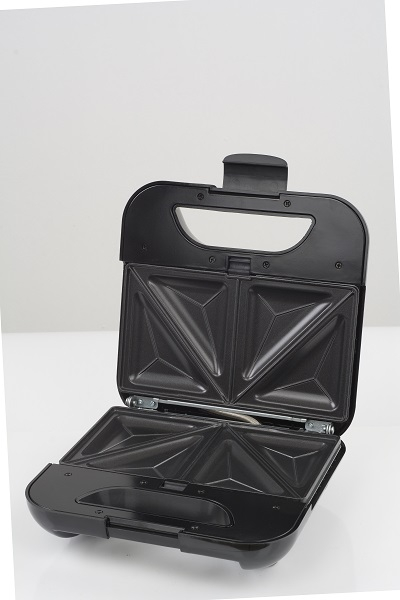 Sandwich-maker ZILAN 5 in 1 ZLN3932, Negru/Inox 800 W, 5 tipuri de placi grill, triunghi, sandwich, waffle, nuci, [11]