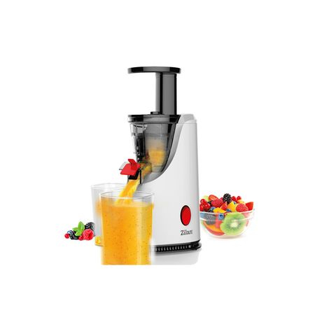 Storcator de fructe si legume cu melc Zilan ZLN4014, Alb 200 W, 58-65 RPM, Recipient suc 600 ml, Recipient pulpa 600 ml, Functie Reverse, [2]