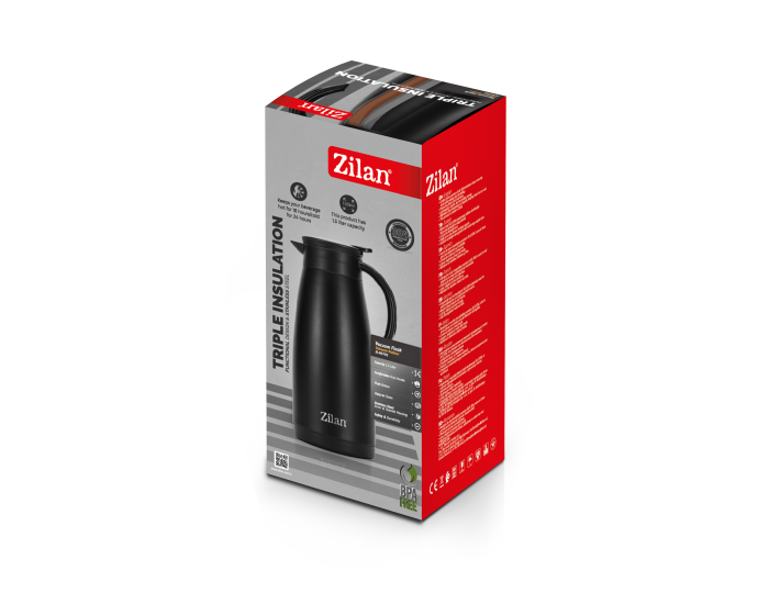 Termos Zilan ZLN0781 din inox, capacitate 1.5L, metine rece pana la 24 ore si cald pana la 18 ore [2]