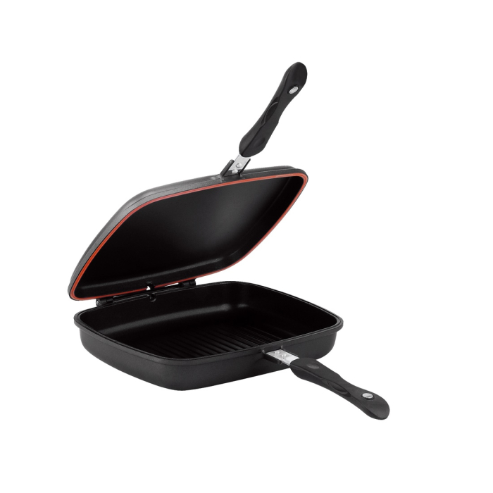 Tigaie dubla Floria ZLN7019 Negru, parti detasabile, usor de curatat [2]