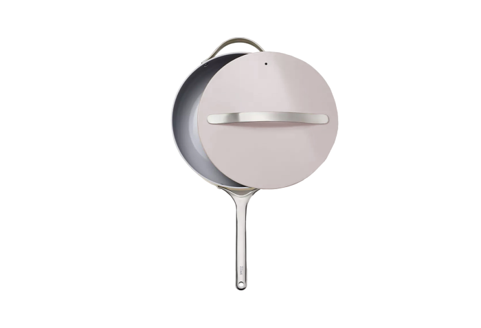 Tigaie inalta cu capac Zilan ZLN0880 din 5 straturi de material, maner inox, 28 cm [3]