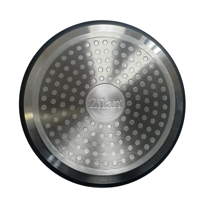 Tigaie Zilan ZLN0935 Negru, invelis din marmura ecologica,diametru 26 cm, 3.1 L [3]