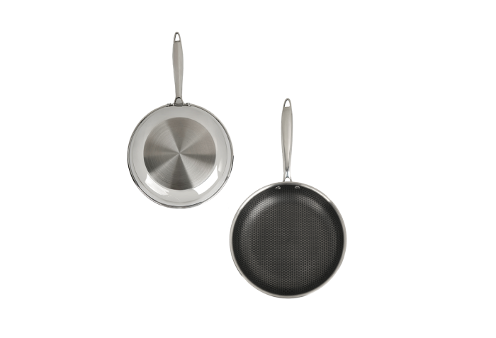 Tigaie Zilan ZLN9662 tri-ply, inox, antiaderent, protectie la zgarieturi, usor de spalat, 24 cm,1.4L [2]