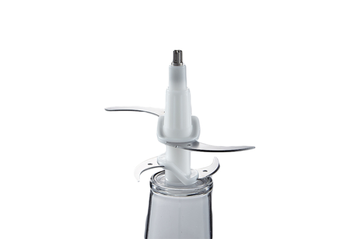 Tocator legume-fructe ZILAN ZLN3888, Putere 300W, Vas din sticla 1.6L, 4 lame inox, 2 trepte de viteza [4]