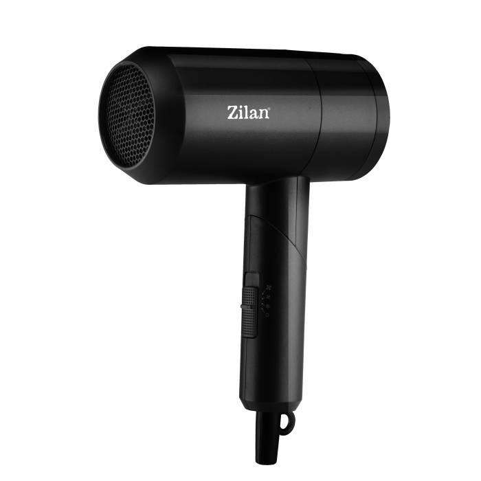 Uscator de par Zilan ZLN9174, Maner pliabil, 3 trepte de temperatura, 1800W, 2 trepte de viteza, Functie ionica,  [1]