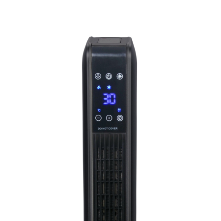 Aeroterma ceramica turn Zilan ZLN2076 Negru, 2200W, Ecran cu atingere, Timer 8H [1]