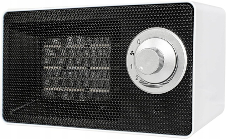 Aeroterma ceramica Zilan ZLN2007 Alb, 1000W, 2 nivele de incalzire, oprire automata la rasturnare [5]