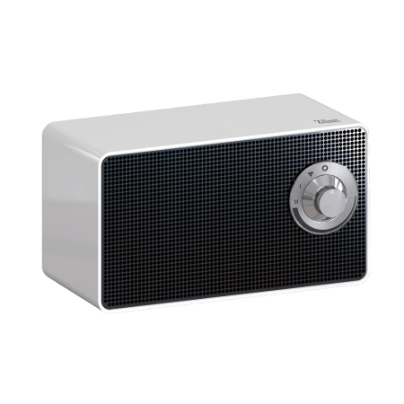 Climatizare & incalzire - Aeroterma ceramica Zilan ZLN2007 Alb, 1000W, 2 nivele de incalzire, oprire automata la rasturnare