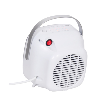 Aeroterma ceramica Zilan ZLN5671 Alba, cu maner de portabilitate, putere 1500W, timer [4]