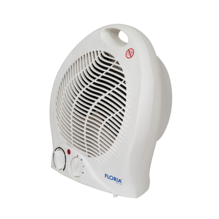 Climatizare & incalzire - Aeroterma Floria ZLN6171, Alb Putere 2000W, 2 nivele de incalzire+rece, Protectie supraincalzire, Termostat reglabil,