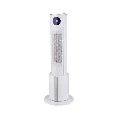 Climatizare & incalzire - Aeroterma tip turn Zilan ZLN5640 Alba, putere 2200W, ecran LED, 3 trepte de viteza