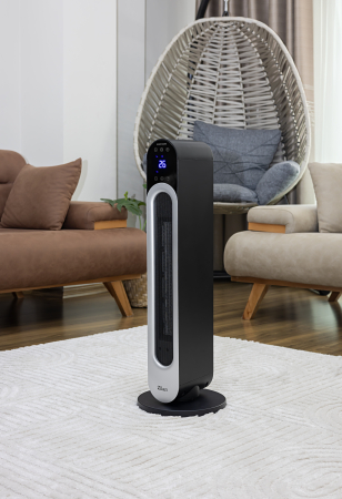 Aeroterma turn Zilan ZLN5657 Negru, 2200W, protectie la supraincalzire, 3 trepte de viteza [6]