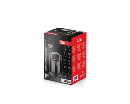 Aparat de cafea Zilan ZLN1139, Putere 600W, Capacitate 600ml, Afisaj LED, Invelis antiderapant [1]