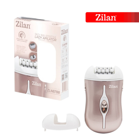 Aparat de epilat Zilan ZLN8788 3 in 1 , 2 capete de epilare, 2 trepte de viteza, perie pentru curatare [2]